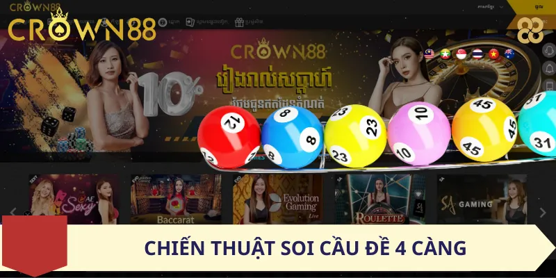Chiến Thuật Soi Cầu Đề 4 Càng