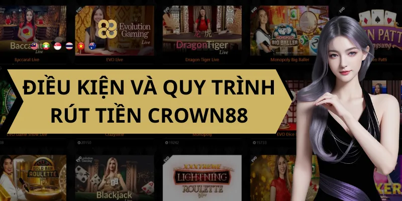Điều Kiện và Quy Trình Rút Tiền Crown88