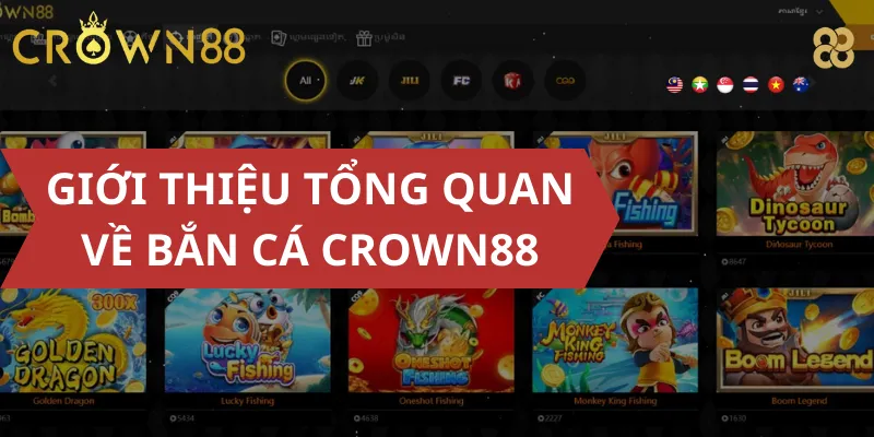 Giới Thiệu Tổng Quan Về Bắn Cá Crown88