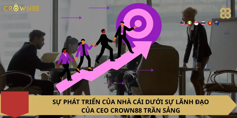 Sự Phát Triển Của Nhà Cái Dưới Sự Lãnh Đạo Của CEO Crown88 TRẦN SẢNG