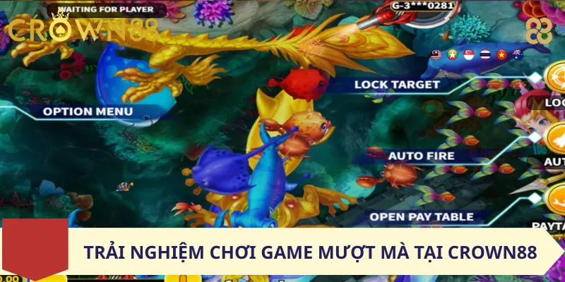 Trải Nghiệm Chơi Game Mượt Mà Tại Crown88.